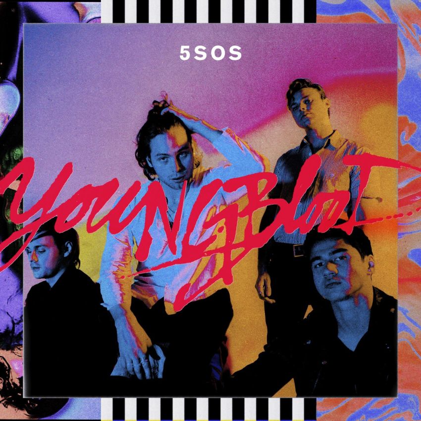 5 seconds of summer's yougnblood album cover