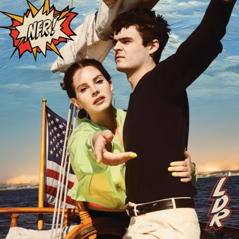 lana del rey's cover norman fucking rockwell