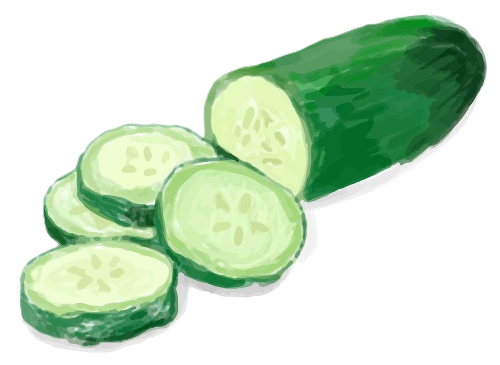 green cucumber