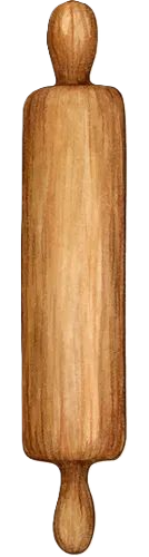 drawing of a rolling pin